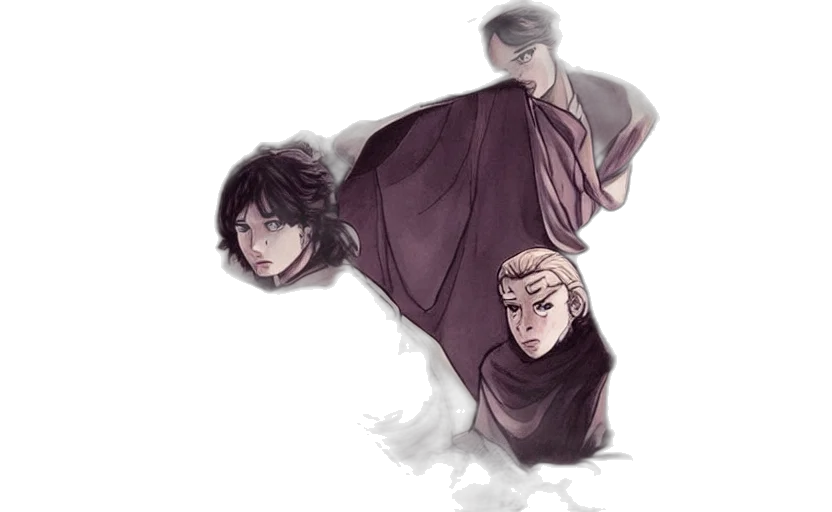 concept art, watercolor, comic book art, fantasy art transparent PNG cut-out