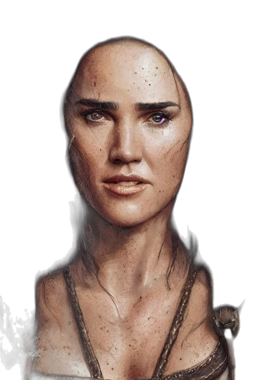 face, mask, robot, creature transparent PNG cut-out