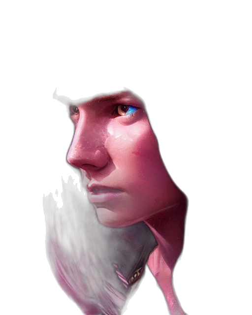 face, mask, creature, robot transparent PNG cut-out