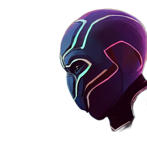mask, robot, face, crown transparent PNG cut-out