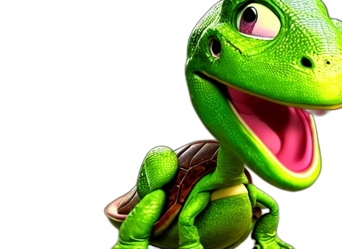 animal, dragon, 3d render, photorealistic transparent PNG cut-out