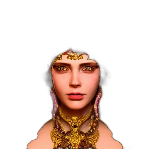 jewelry, crown, mask, face transparent PNG cut-out