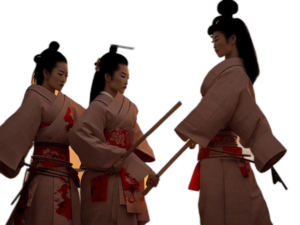 staff, sword, weapon, 3d render transparent PNG cut-out