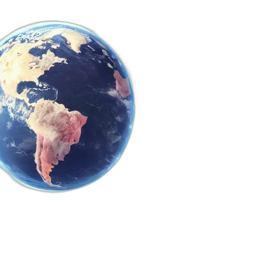 3d render, world, peace, realistic transparent PNG cut-out