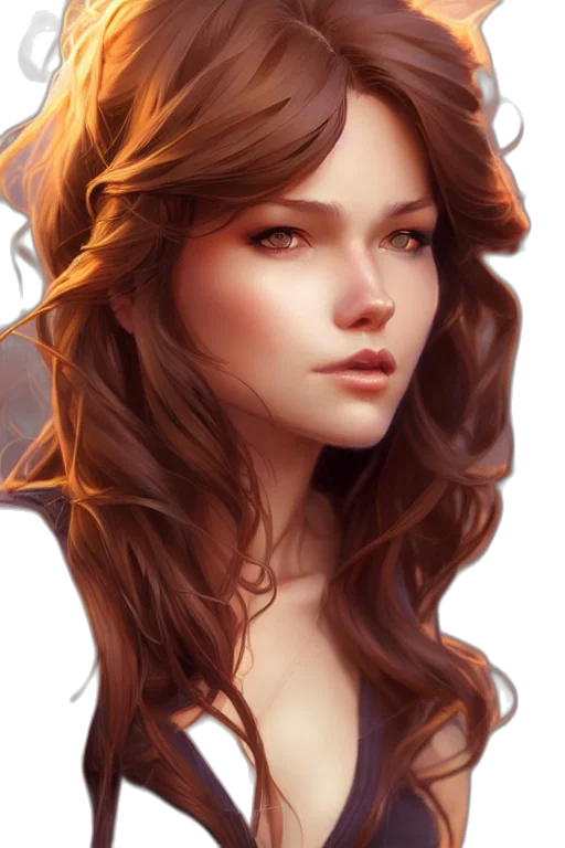 face, crown, hair, dress transparent PNG cut-out