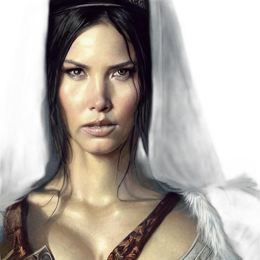 face, fantasy art, photorealistic, concept art transparent PNG cut-out