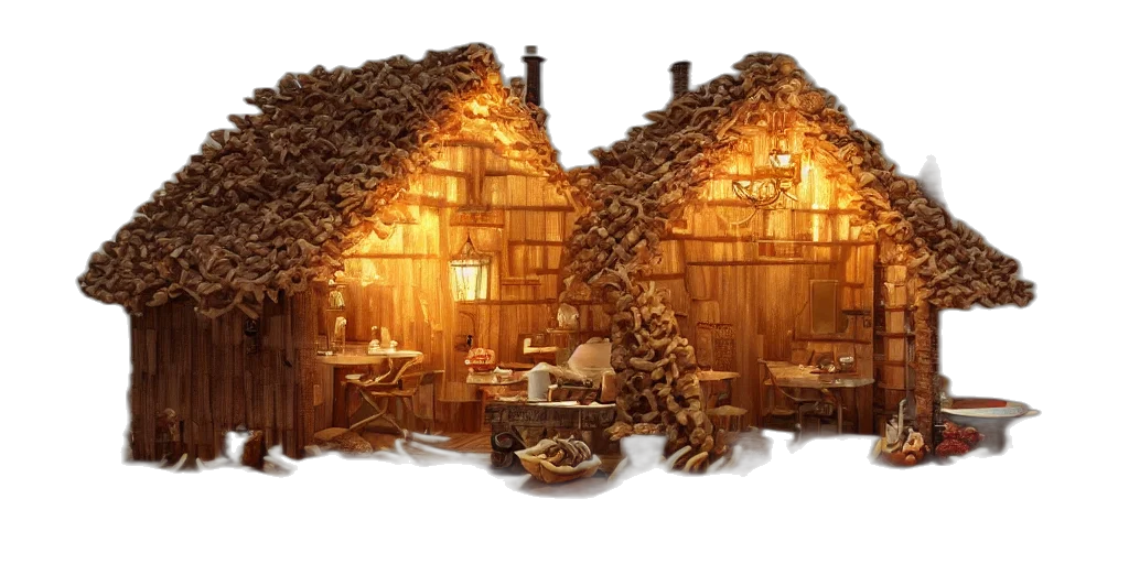 food, 3d render, concept art, fantasy art transparent PNG cut-out
