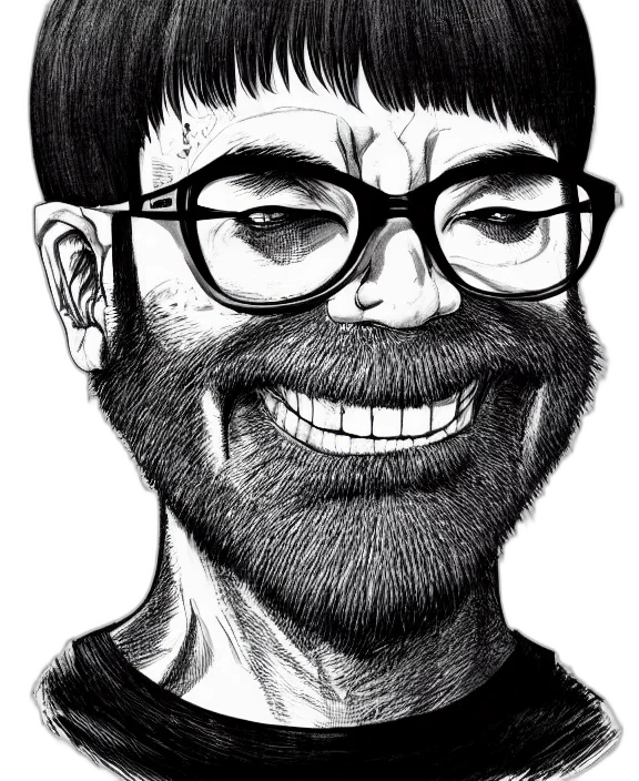 face, staff, creature, cartoon transparent PNG cut-out