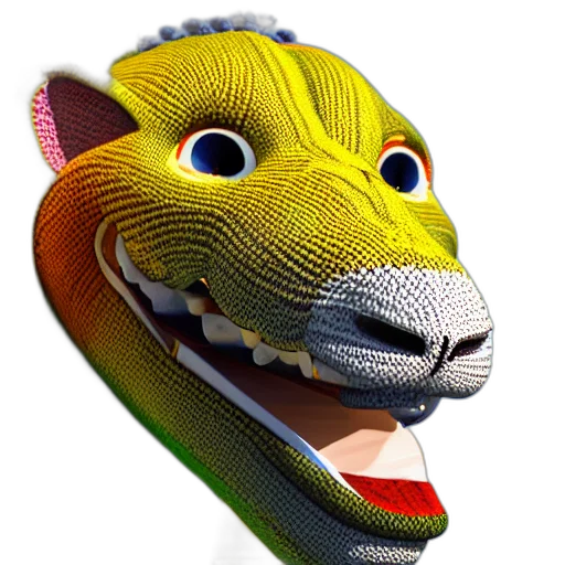 animal, mask, dragon, creature transparent PNG cut-out