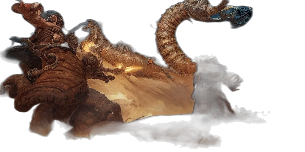 dragon, creature, animal, concept art transparent PNG cut-out
