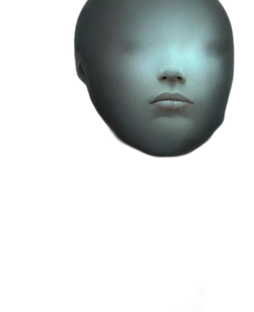 mask, face, robot, creature transparent PNG cut-out