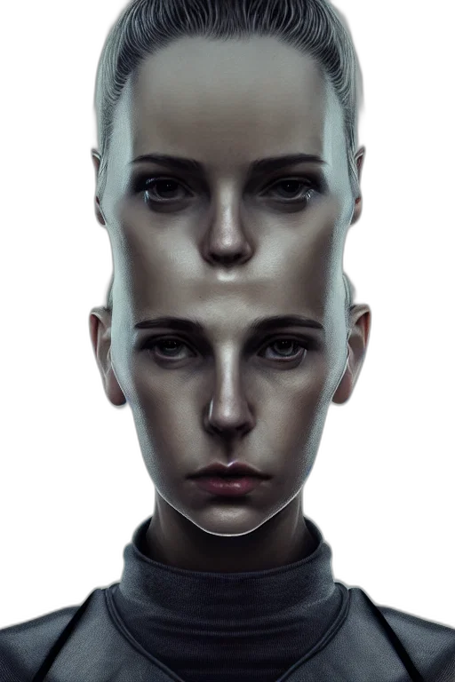 face, robot, mask, cyberpunk transparent PNG cut-out