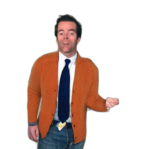 jacket, staff, animal, creature transparent PNG cut-out