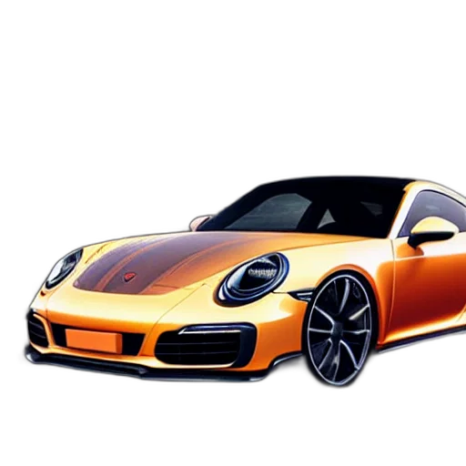 car, 3d render, photorealistic, concept art transparent PNG cut-out
