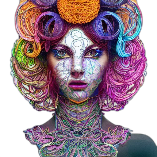 mask, face, crown, hair transparent PNG cut-out