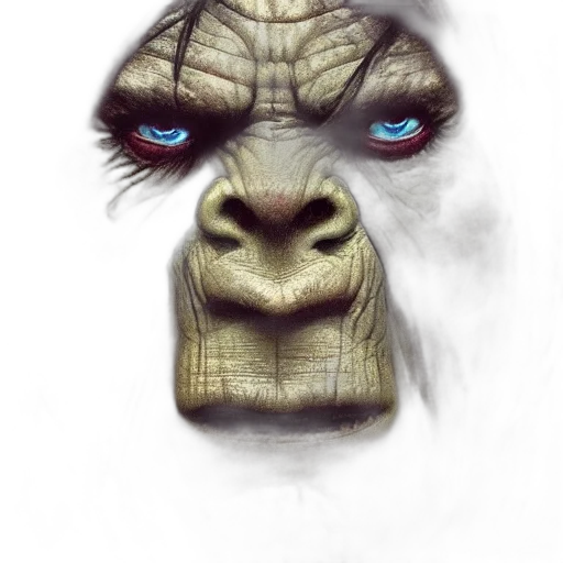 face, creature, mask, animal transparent PNG cut-out