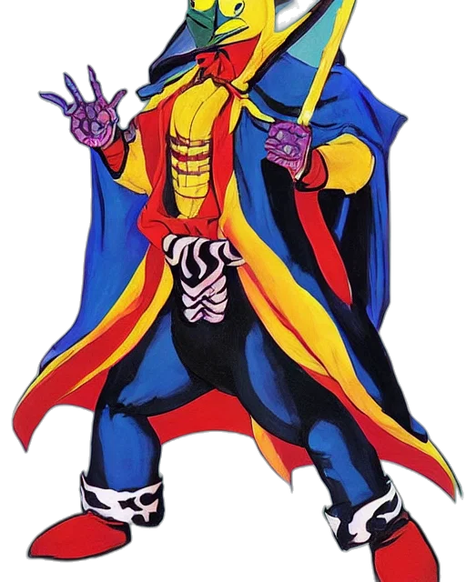jacket, mask, concept art, comic book art transparent PNG cut-out