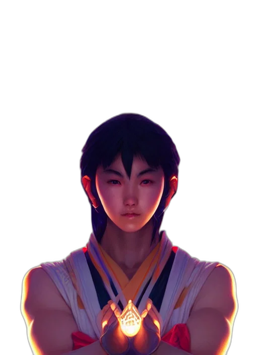 face, staff, jacket, mask transparent PNG cut-out