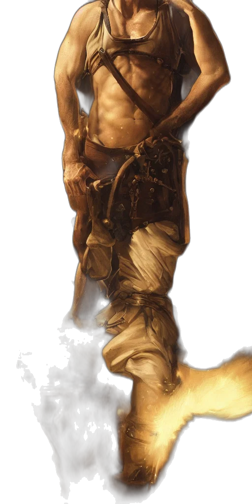 mask, dragon, staff, crown transparent PNG cut-out