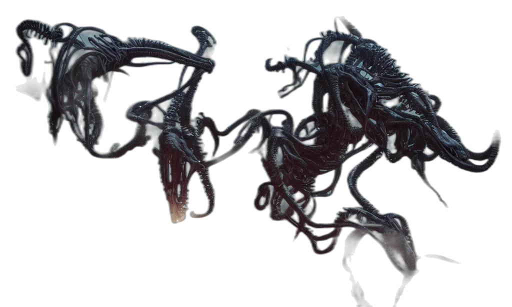 dragon, creature, hair, staff transparent PNG cut-out