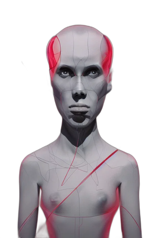 mask, face, hair, jewelry transparent PNG cut-out