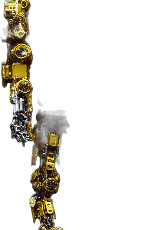 robot, weapon, staff, sword transparent PNG cut-out