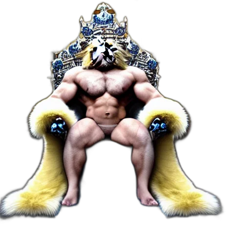 animal, crown, creature, staff transparent PNG cut-out