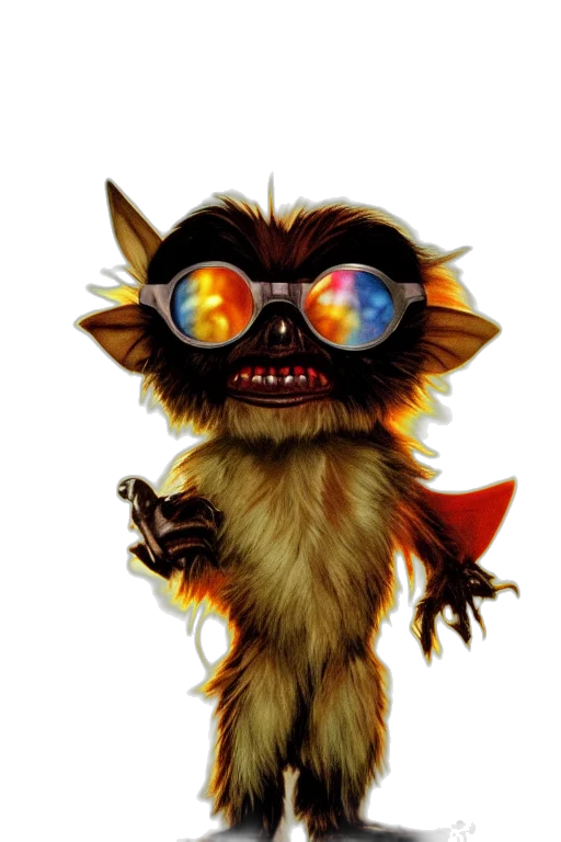 creature, staff, mask, animal transparent PNG cut-out