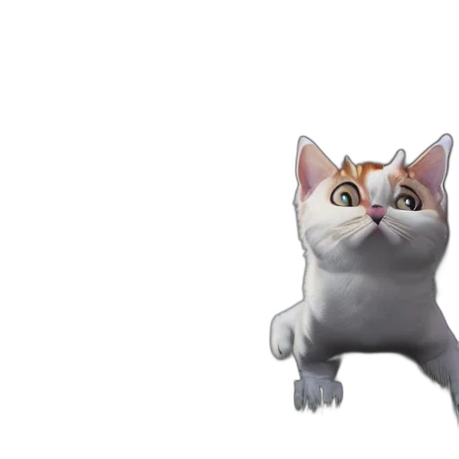 animal, creature, staff, 3d render transparent PNG cut-out