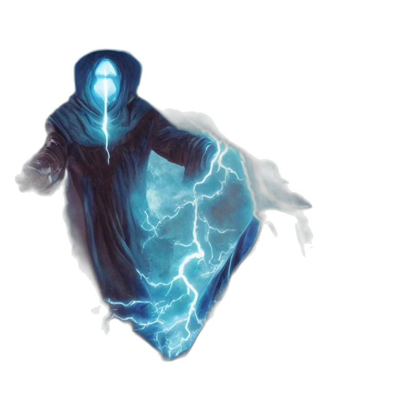 jacket, creature, sword, mask transparent PNG cut-out