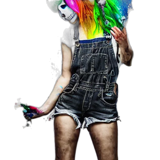 hair, creature, animal, dress transparent PNG cut-out