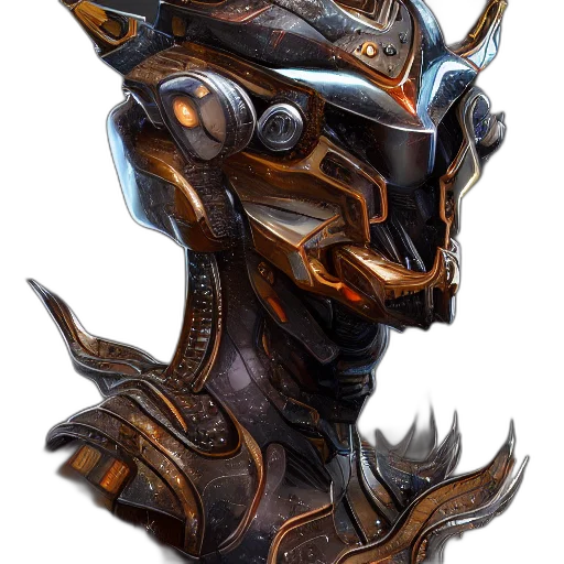 mask, dragon, crown, face transparent PNG cut-out
