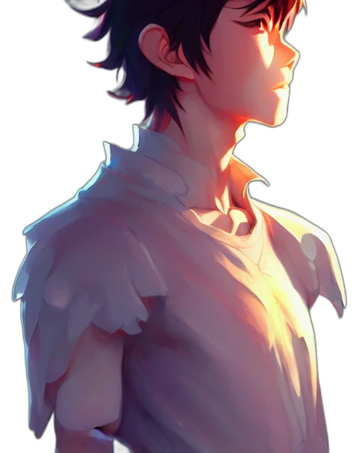 face, staff, crown, creature transparent PNG cut-out