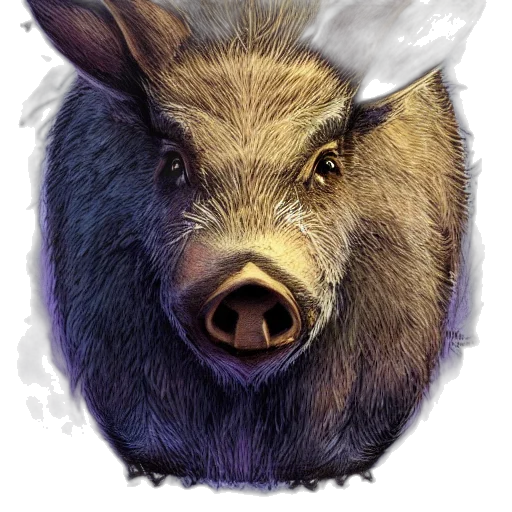 animal, creature, face, staff transparent PNG cut-out