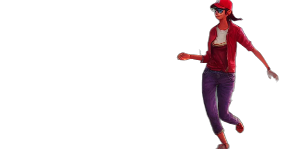 staff, mask, 3d render, concept art transparent PNG cut-out