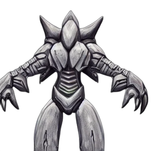 creature, robot, mask, staff transparent PNG cut-out