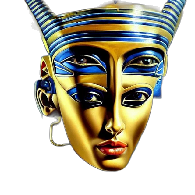 mask, jewelry, crown, face transparent PNG cut-out