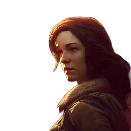face, jacket, concept art, comic book art transparent PNG cut-out