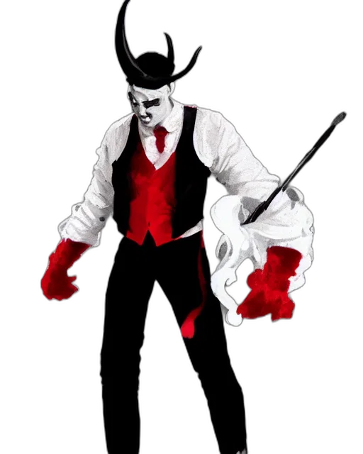 staff, mask, weapon, jacket transparent PNG cut-out