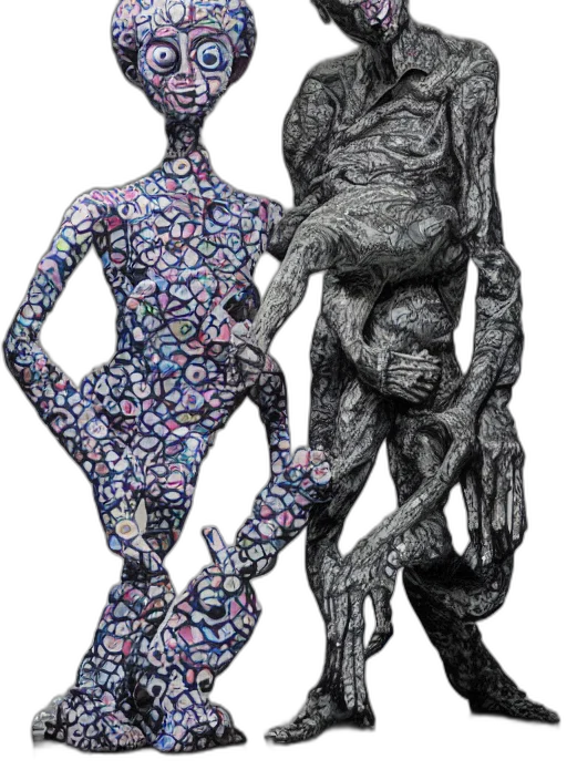dress, creature, mask, robot transparent PNG cut-out