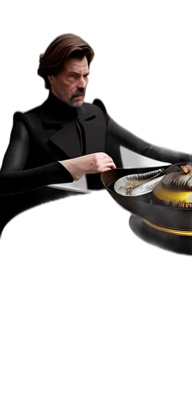 jewelry, staff, hair, robot transparent PNG cut-out