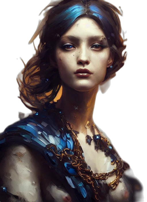 jewelry, crown, face, dress transparent PNG cut-out