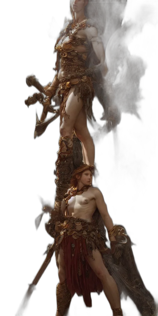 sword, staff, creature, weapon transparent PNG cut-out