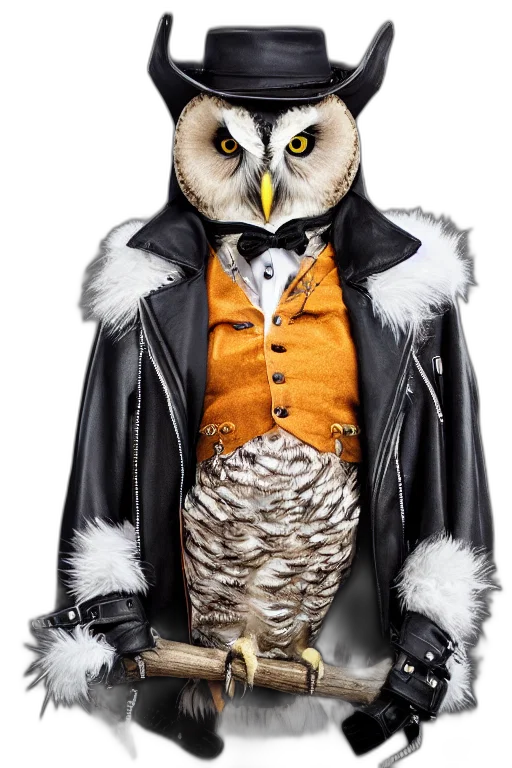 jacket, animal, creature, staff transparent PNG cut-out