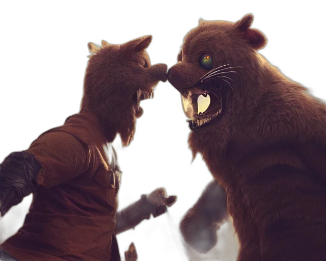 creature, animal, mask, concept art transparent PNG cut-out