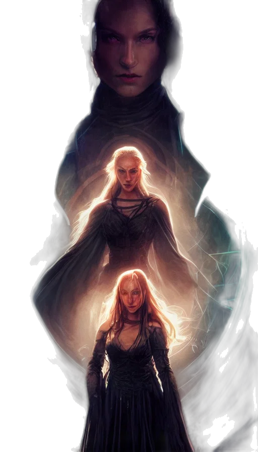 fantasy art, concept art, comic book art, pixel art transparent PNG cut-out