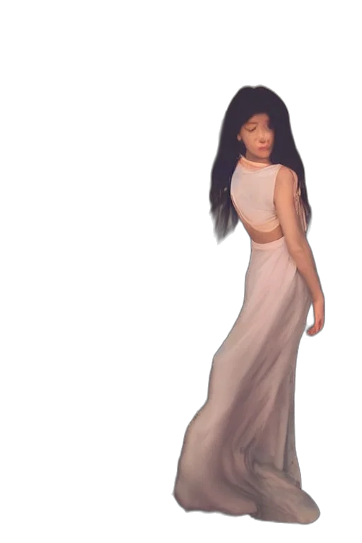 dress, 3d render, photorealistic, earth tones transparent PNG cut-out