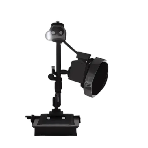 staff, robot, weapon, 3d render transparent PNG cut-out