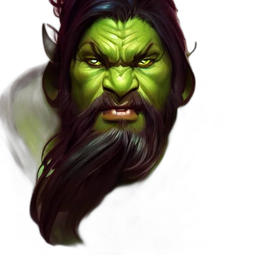 face, mask, staff, creature transparent PNG cut-out