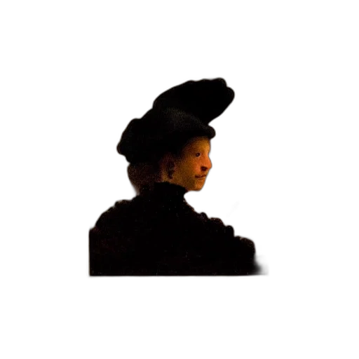 hat, crown, staff, face transparent PNG cut-out